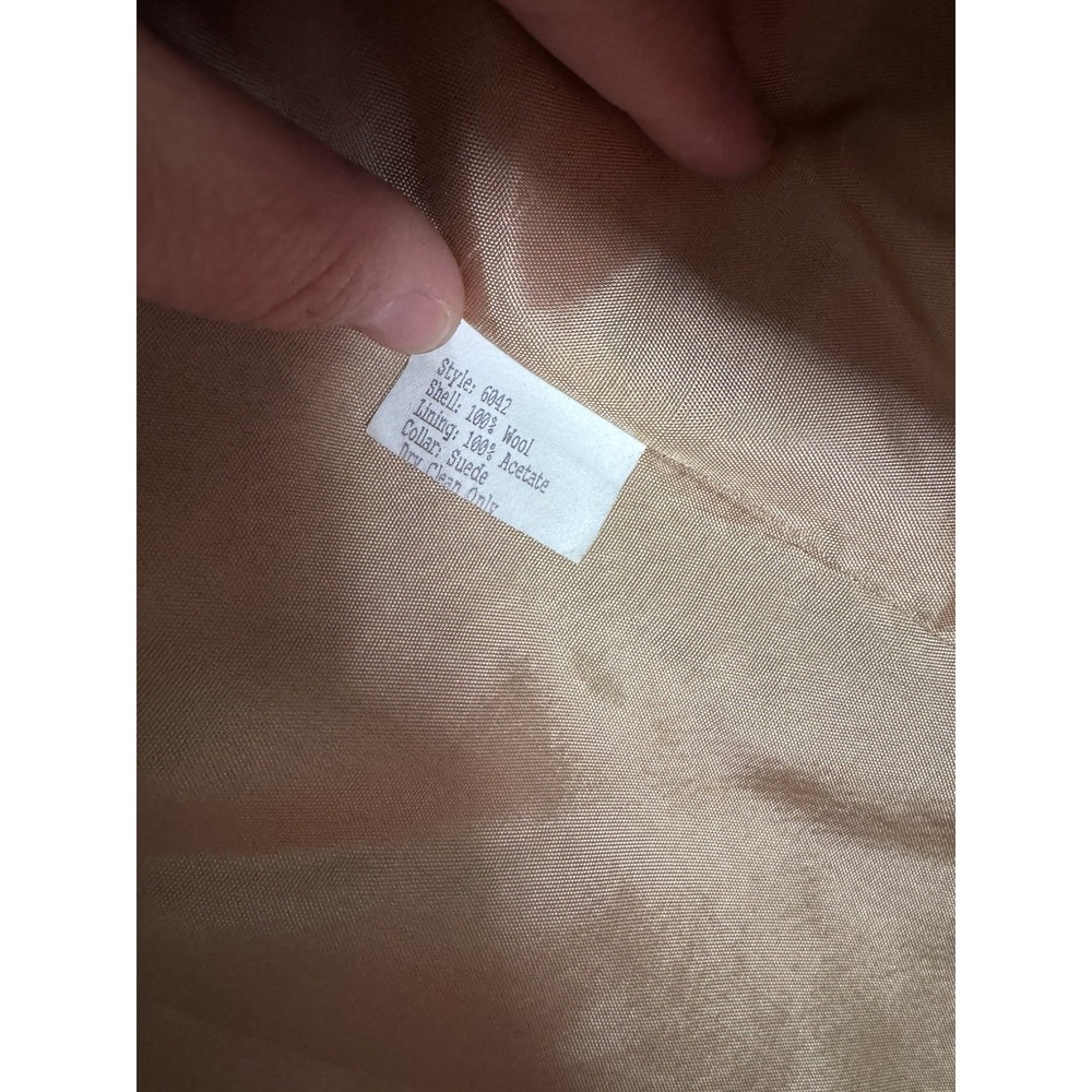 Vintage Talbots Wool Blazer Velvet Collar Academia Equestrian Plaid Sz 10 - Picture 3 of 3